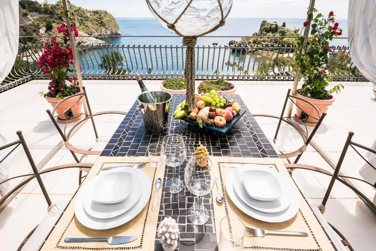 202 Luxury Terrace View Apartment Taormina